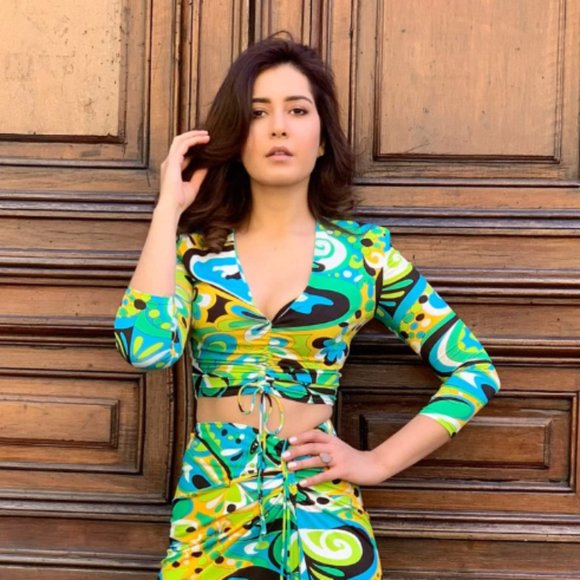 Zara 60s 70s Printed Crop Top Small - Picture 10 of 11